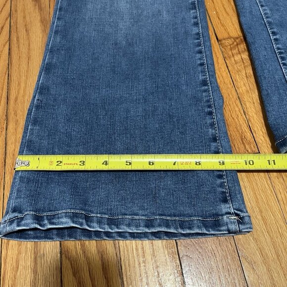 Bevy Flog Wide Leg Flare Elastic Waist Jeans Size 25 - Picture 7 of 9